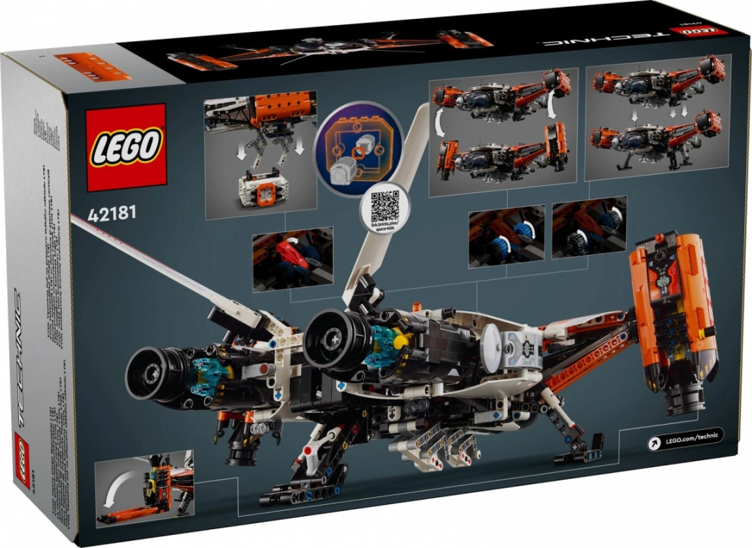 LEGO Technic 42181 VTOL Vesmírná loď na přepravu těžkého nákladu LT81