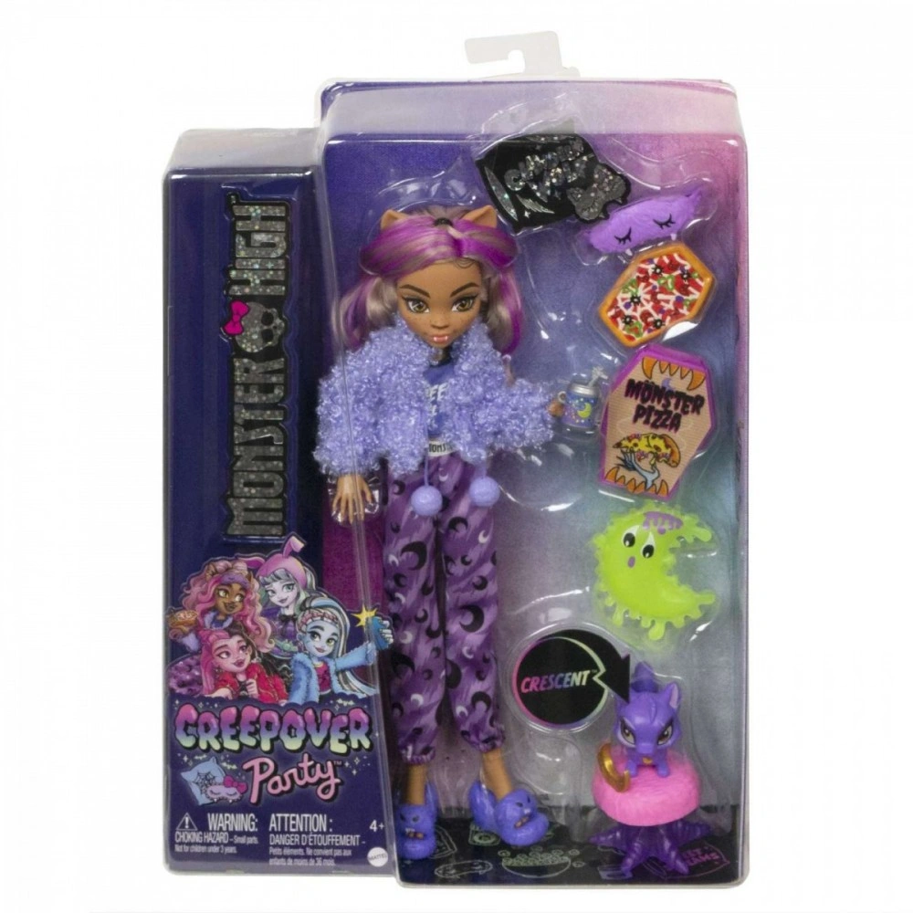 Monster High Creepover Party panenka - Clawdeen HKY67