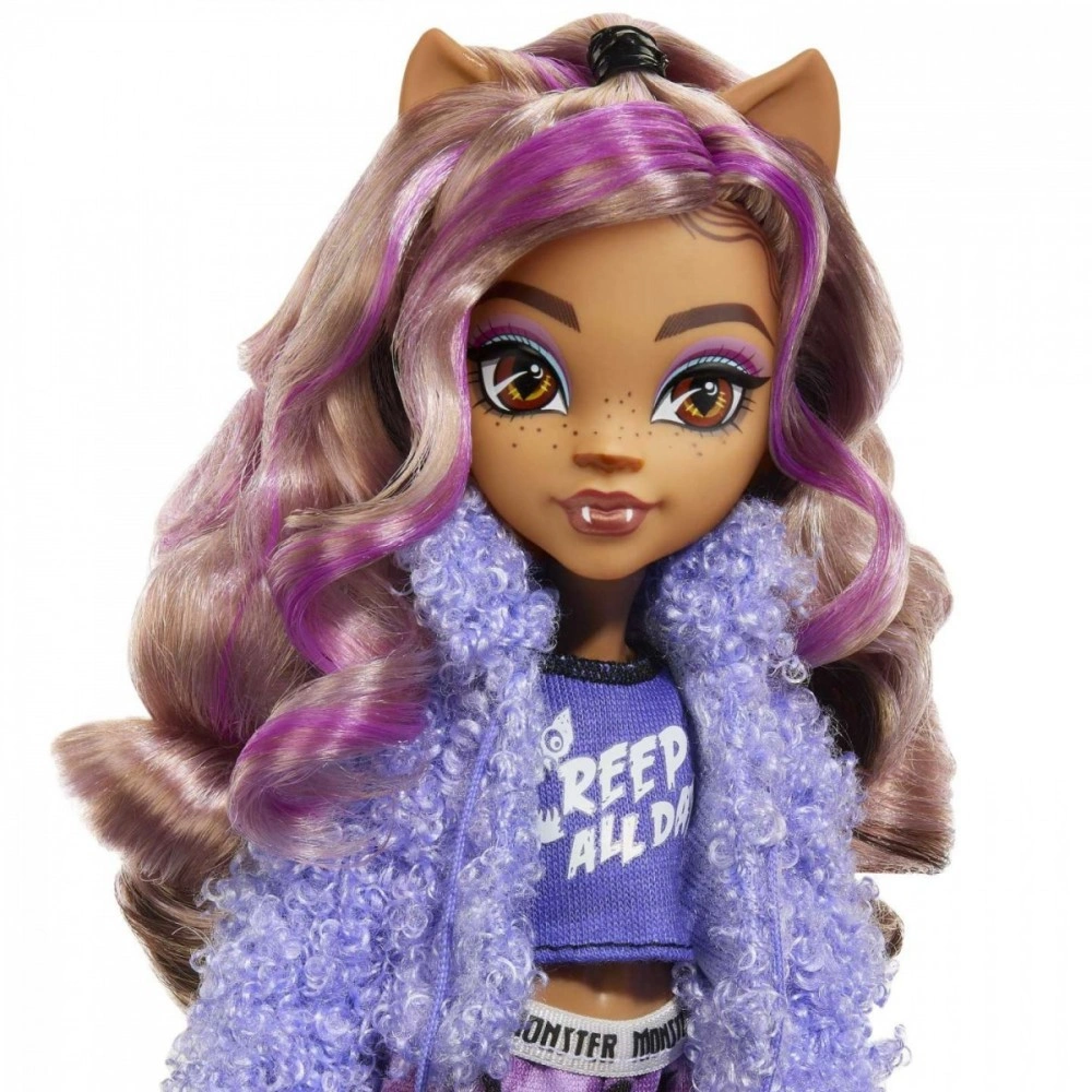 Monster High Creepover Party panenka - Clawdeen HKY67