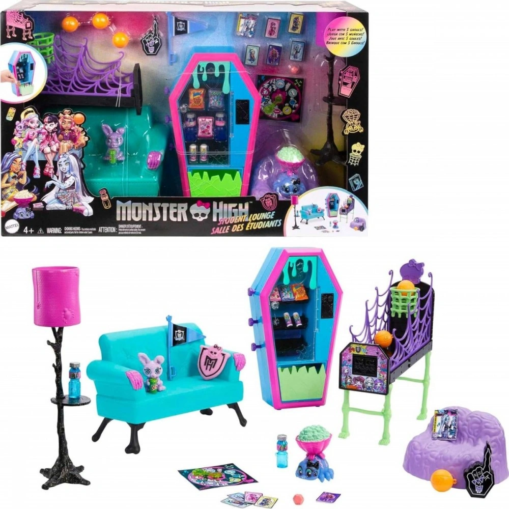 Monster High Strašidelná studovna monsterek HNF67