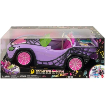 Auto Monster High Fioletowy kabriolet z pajęczą siecią