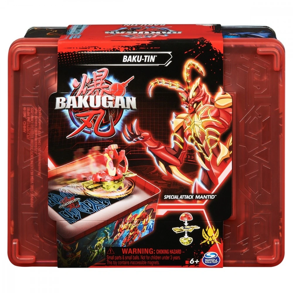 Spin Master Bakugan BAKU-TIN Sběratelská plechová krabice S6