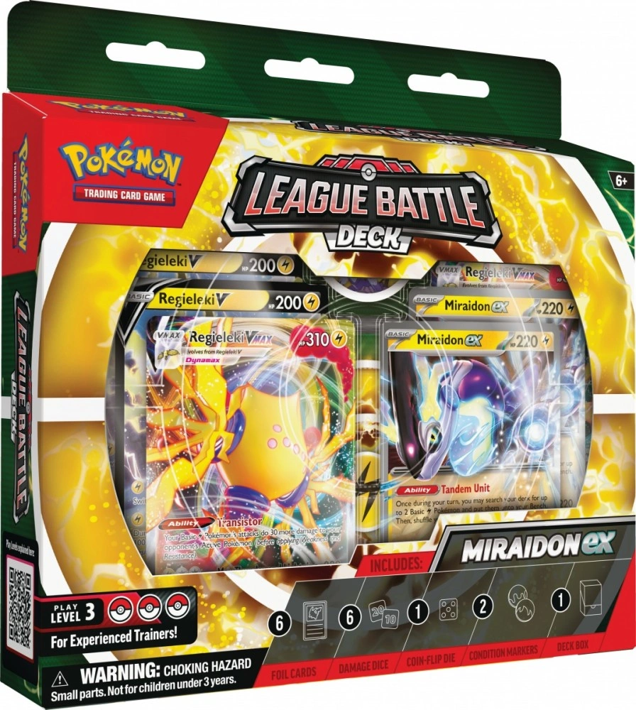 Pokémon TCG: Miraidon ex League Battle Deck