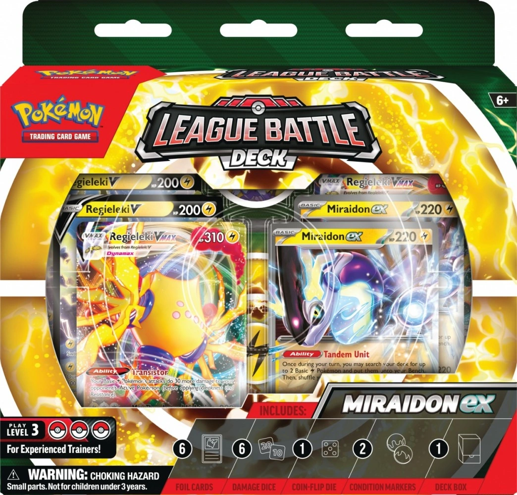 Pokémon TCG: Miraidon ex League Battle Deck