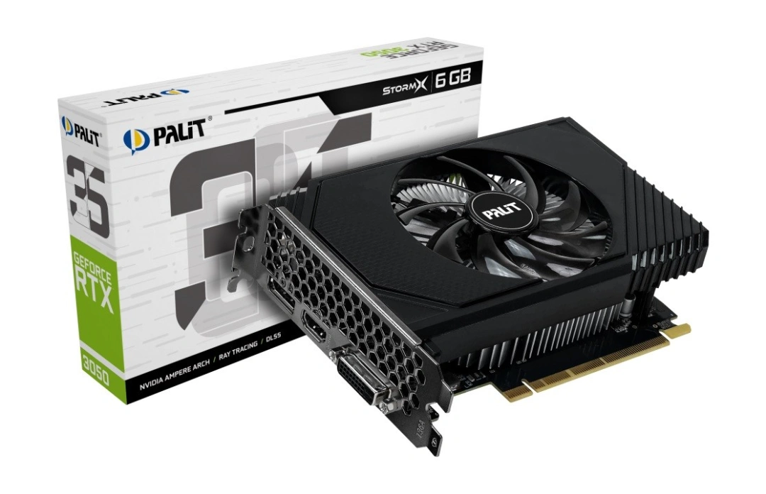 PALiT GeForce RTX 3050 StormX, 6GB GDDR6