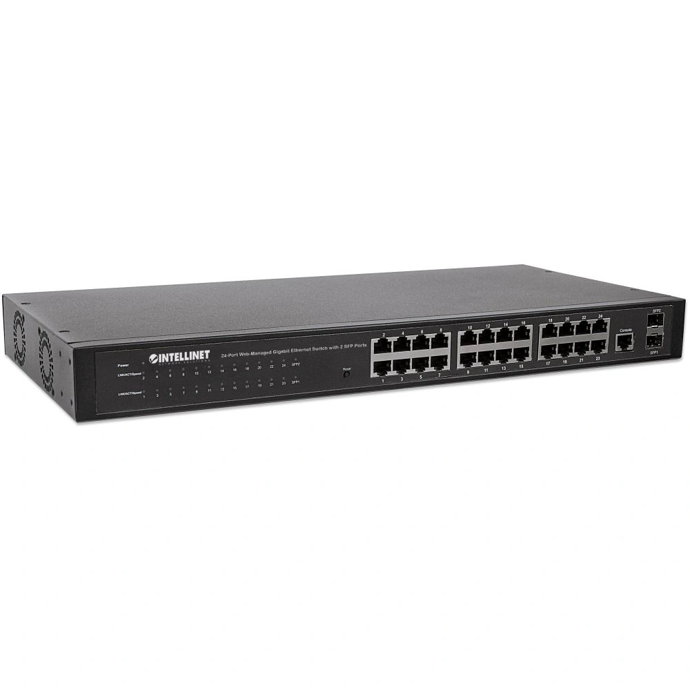 Intellinet Switch Giga 24P 2Sfp Web-Smart