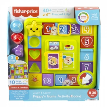 Fisher-Price Pejskova zábavná hrací deska CZ/SK/ENG/HU/PL HRB72