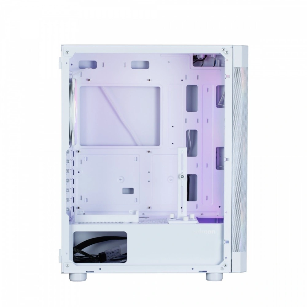 Zalman skříň i4 TG / Middle Tower / 4x 140 mm RBG LED fan / 2x USB 3.0 / 1x USB 2.0 / mesh panel / t