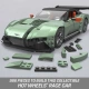 MEGA BLOKS Mega Construx Hot Wheels Sběratelský Aston Martin Vulcan HMY97