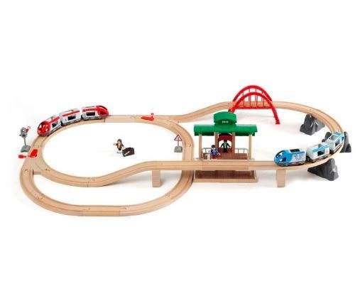 Brio WORLD 33512 Cestovní sada s výhybkou