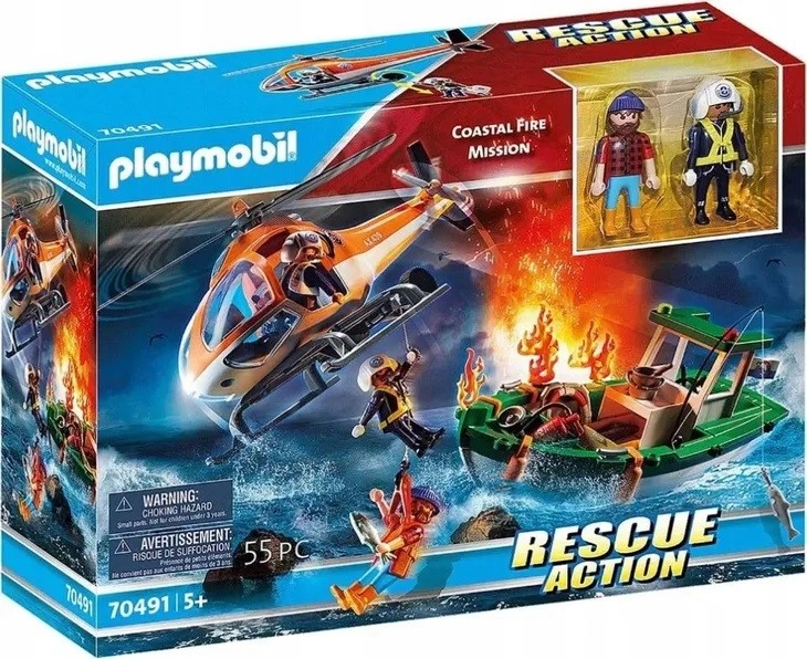 Playmobil 70491 Pobřežní požární mise