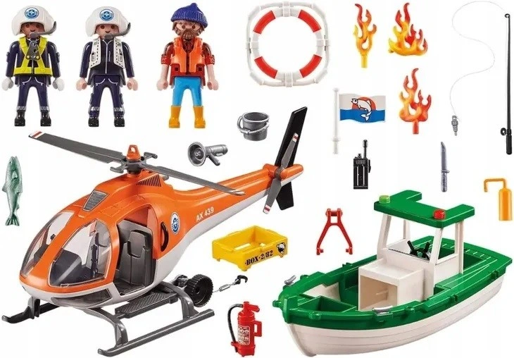 Playmobil 70491 Pobřežní požární mise