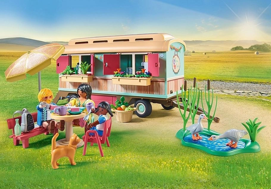 Playmobil 71441 Útulná kavárna ve vagonu