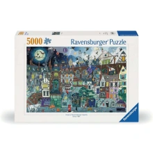 Ravensburger Puzzle Fantastická ulice 5000 dílků