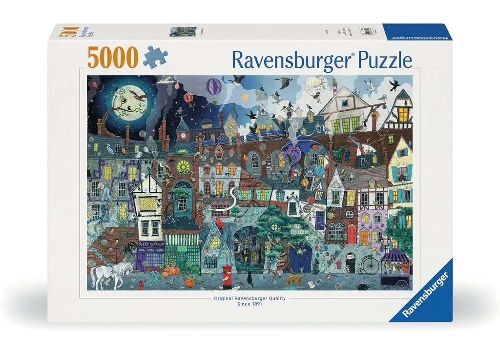 Ravensburger Puzzle Fantastická ulice 5000 dílků