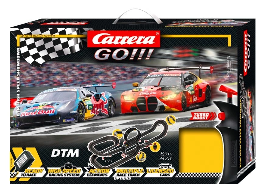 Carrera Autodráha GO 62561 DTM High Speed Show