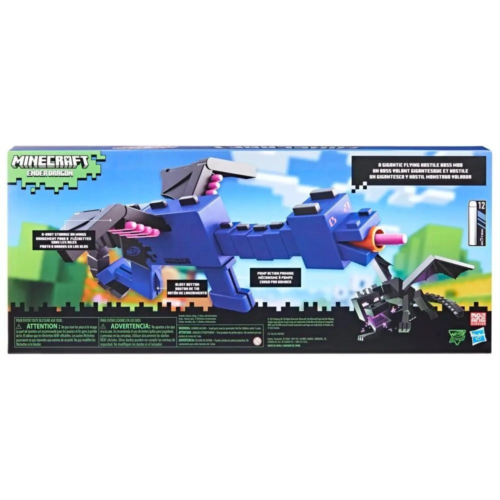 Nerf Minecraft Ender dragon