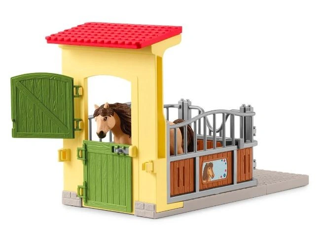 Schleich 42609 Box pro poníky s hřebcem islandského poníka