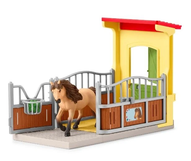 Schleich 42609 Box pro poníky s hřebcem islandského poníka