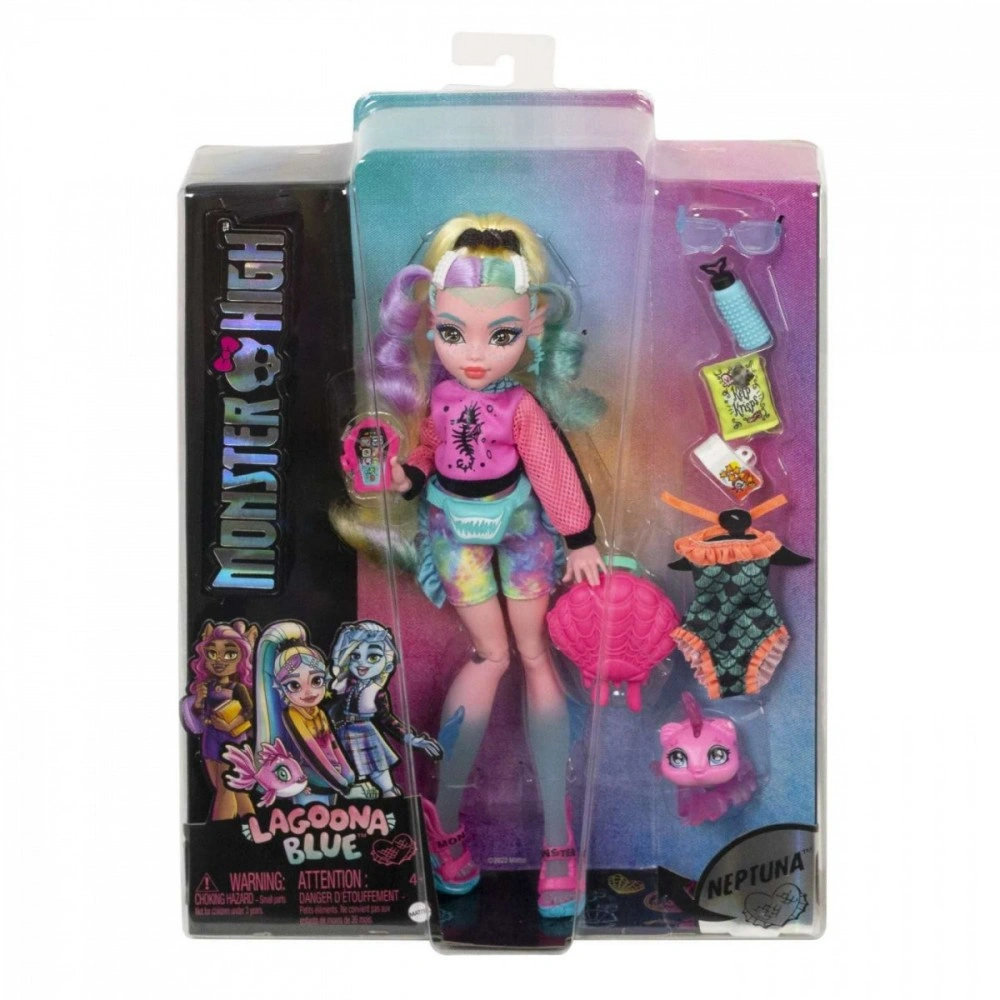 Monster High Panenka monsterka - Lagoona HPD53