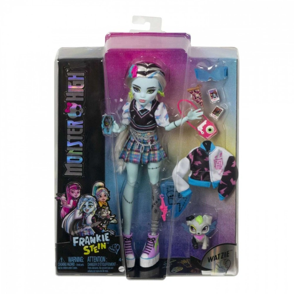 Monster High Panenka monsterka - Frankie HPD53