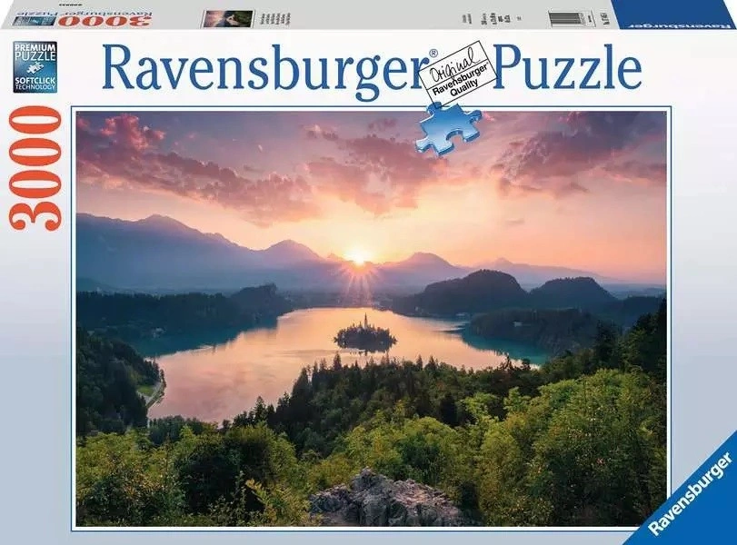 Ravensburger Jezero Bled, Slovinsko 3000 dílků