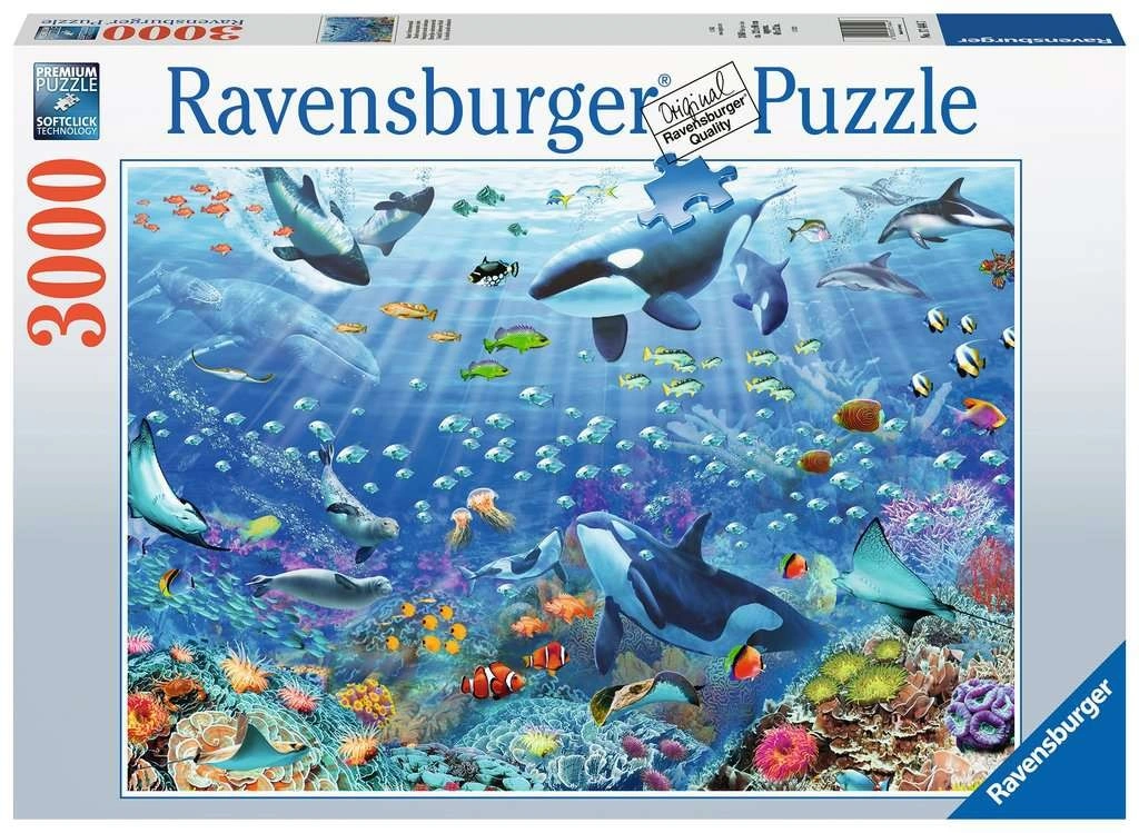 Ravensburger Puzzle Pod vodou 3000 dílků