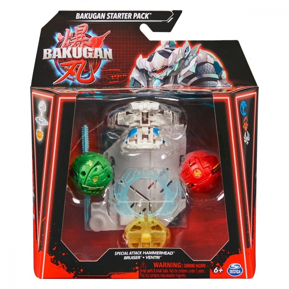 Spin Master BAKUGAN STARTOVACÍ SADA SPECIÁLNÍ ÚTOK S6