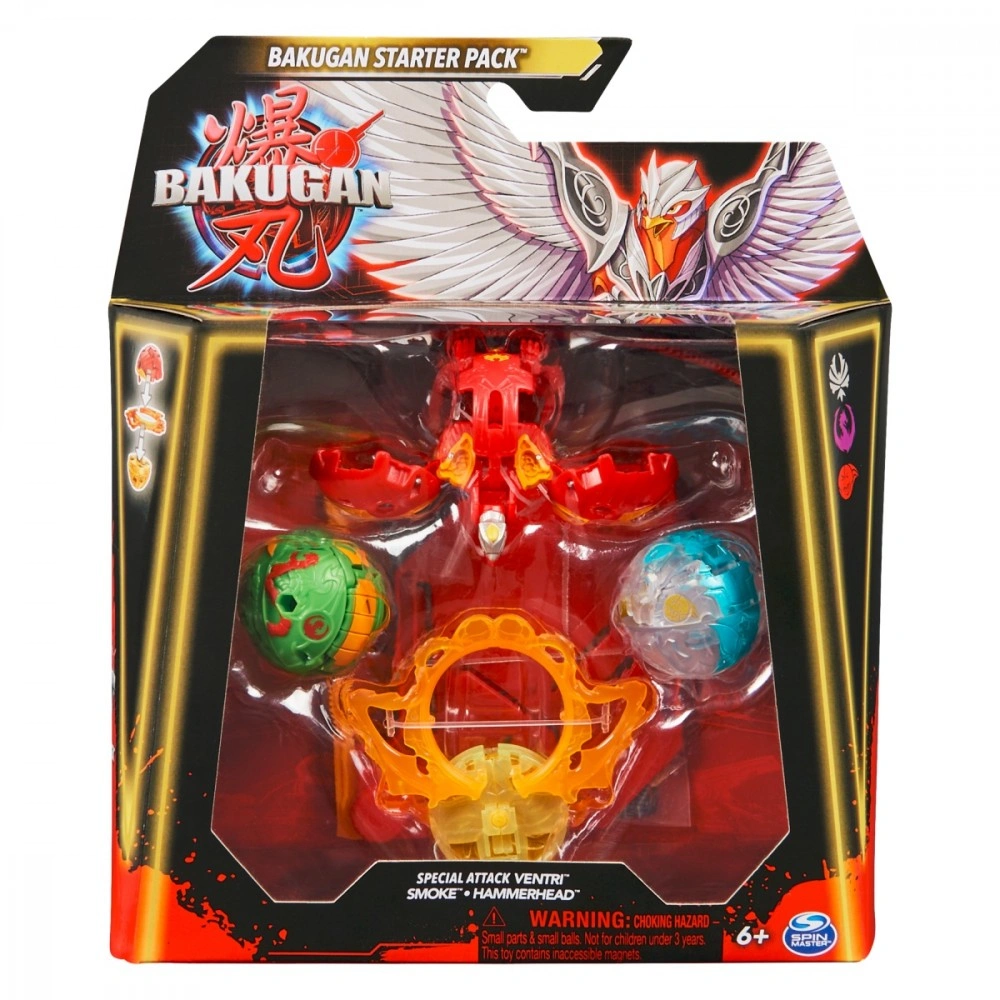 Spin Master BAKUGAN STARTOVACÍ SADA SPECIÁLNÍ ÚTOK S6