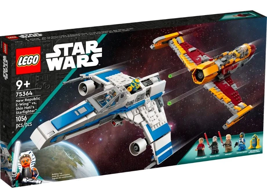 LEGO Star Wars 75364 Stíhačka E-wing Nové republiky vs. stíhačka Shin Hati