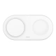 Belkin 2v1 Qi2 15W Magnetic Charging Pad, white