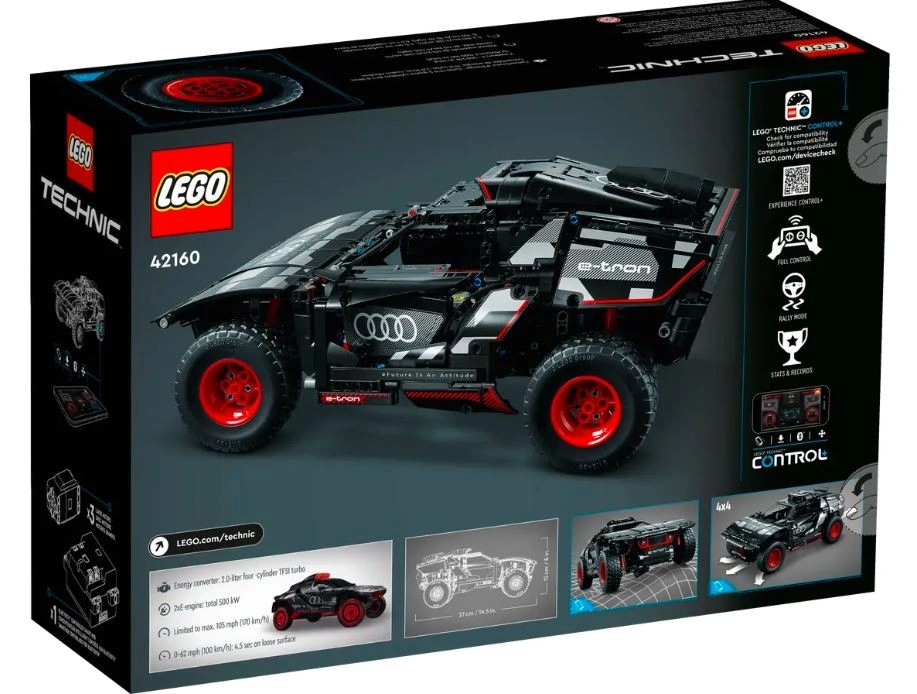 LEGO Technic 42160 Audi RS Q e-tron, 914 dílků