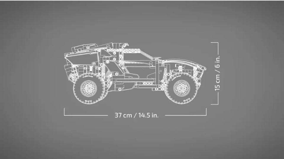 LEGO Technic 42160 Audi RS Q e-tron, 914 dílků