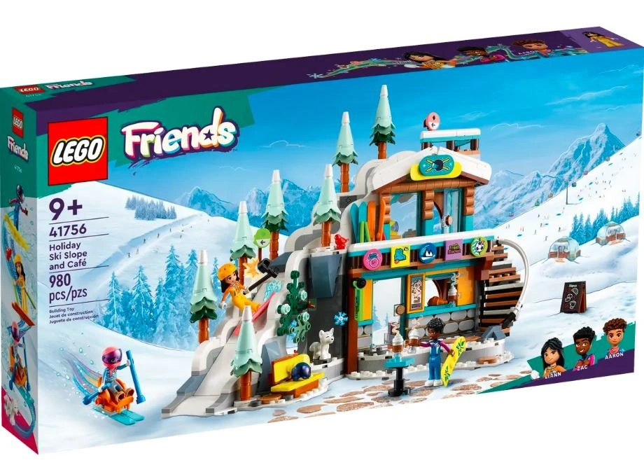 LEGO Friends 41756 Lyžařský resort s kavárnou