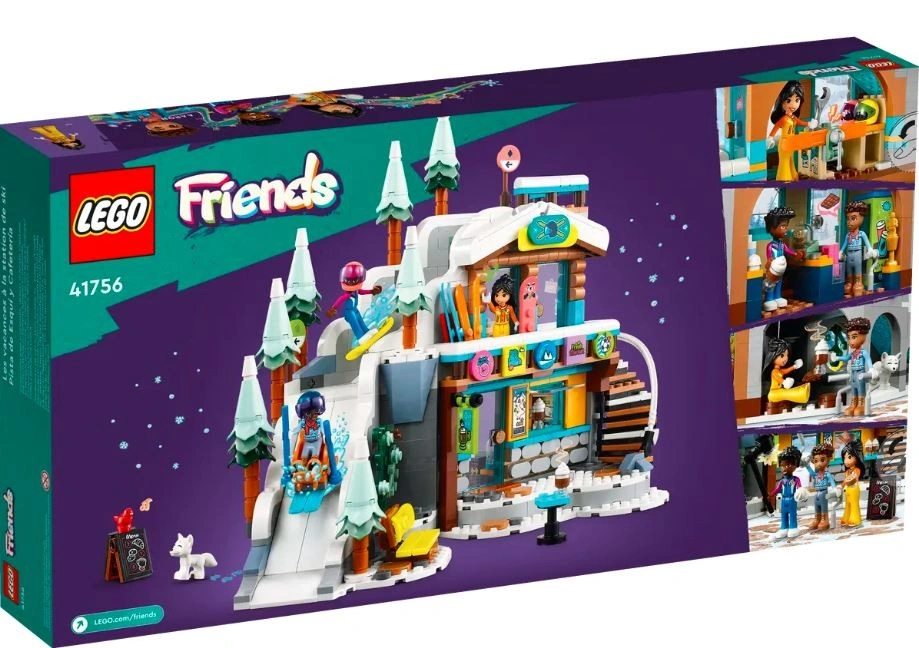 LEGO Friends 41756 Lyžařský resort s kavárnou