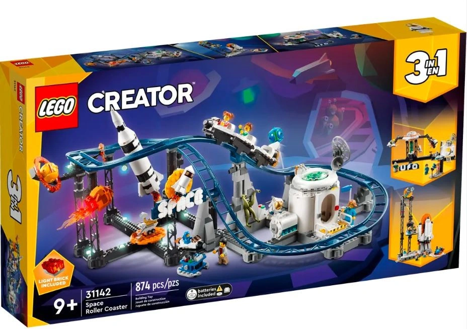 LEGO Creator 31142 Vesmírná horská dráha