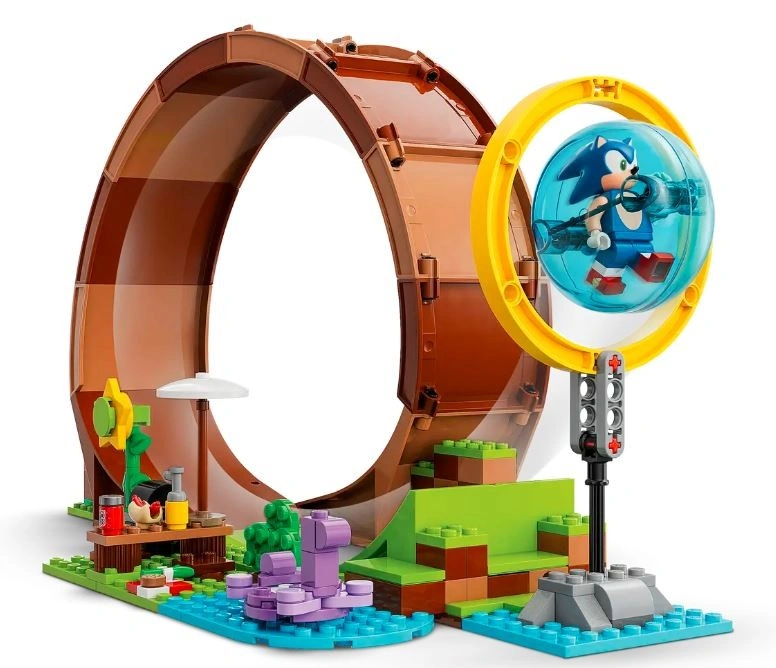 LEGO Sonic the Hedgehog 76994 Sonicova smyčková výzva v Green Hill Zone