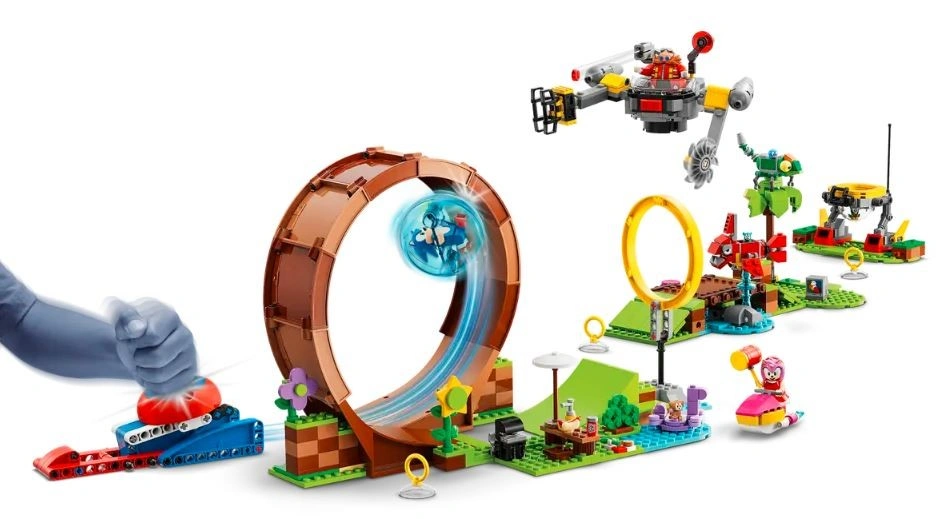 LEGO Sonic the Hedgehog 76994 Sonicova smyčková výzva v Green Hill Zone