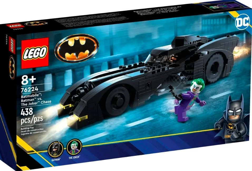 LEGO DC Batman 76224 Batman vs. Joker: Honička v Batmobilu