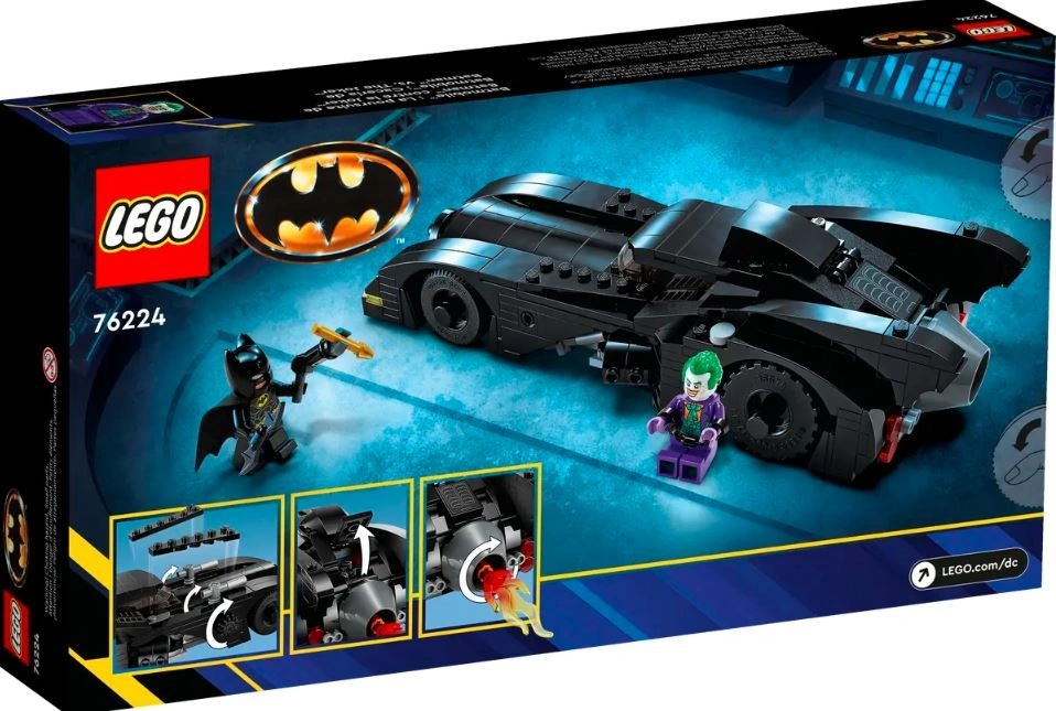 LEGO DC Batman 76224 Batman vs. Joker: Honička v Batmobilu