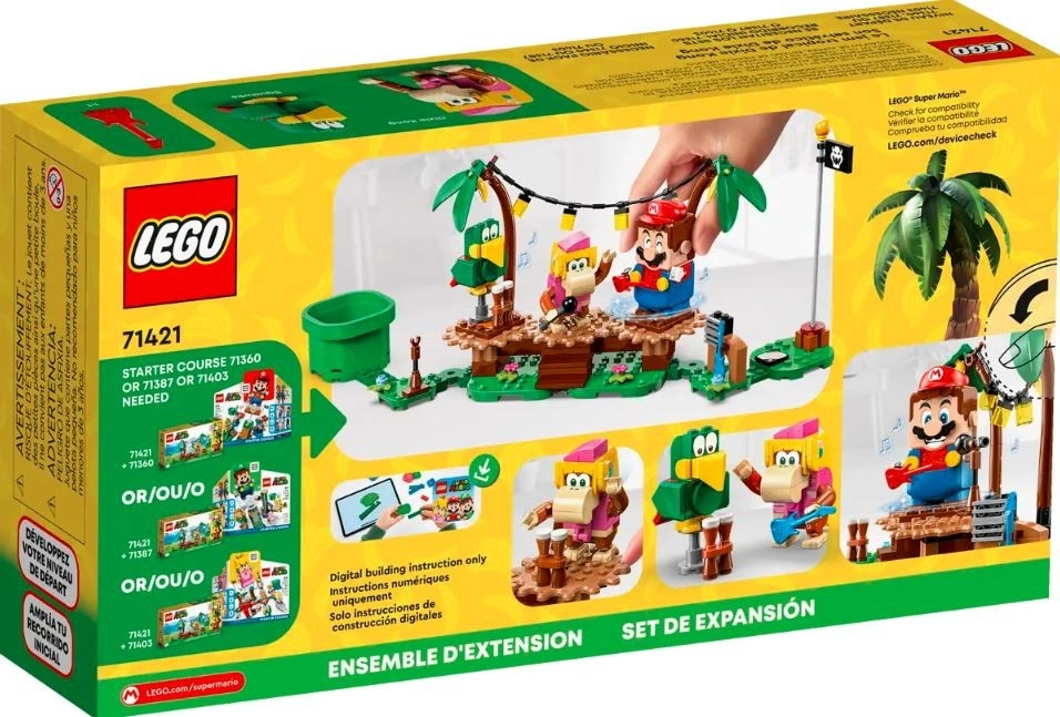LEGO Super Mario 71421 Dixie Kong a koncert v džungli – rozšiřující set