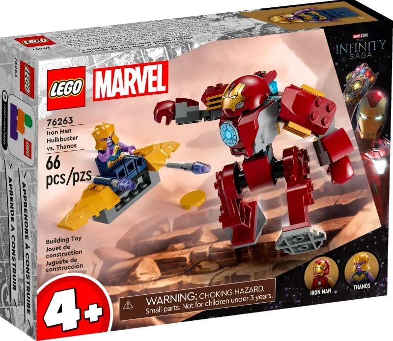 LEGO Marvel 76263 Iron Man Hulkbuster vs. Thanos