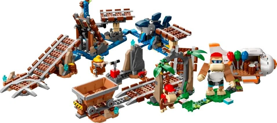 LEGO Super Mario 71425 Diddy Kongova jízda v důlním vozíku – rozšiřující set