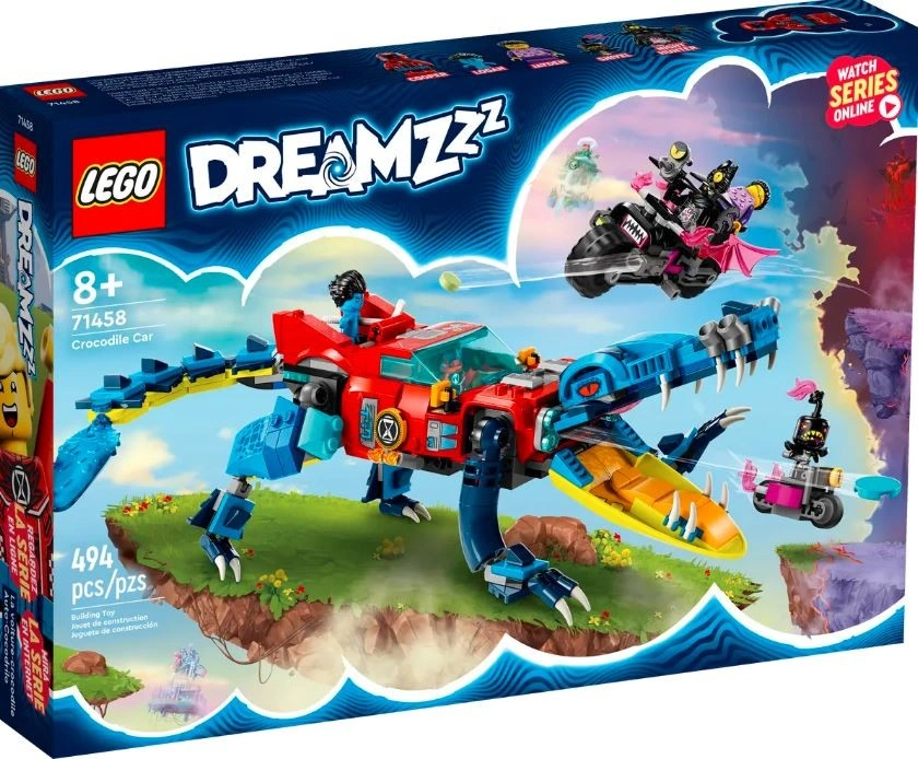 LEGO DREAMZzz 71458 Krokodýlí auto