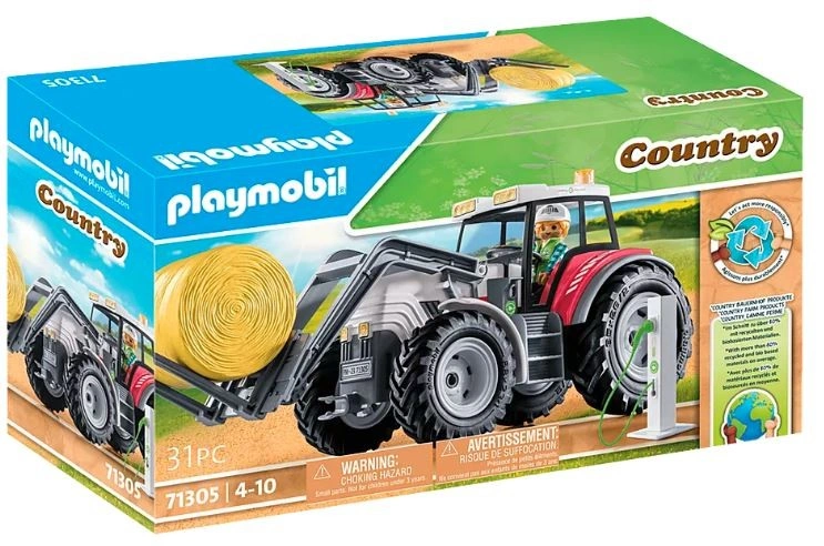 Playmobil Velký traktor Playmobil 71305