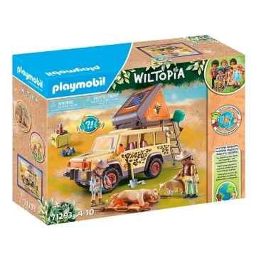 Playmobil Playmobil 71293 Wiltopia - S terénním vozidlem mezi lvy