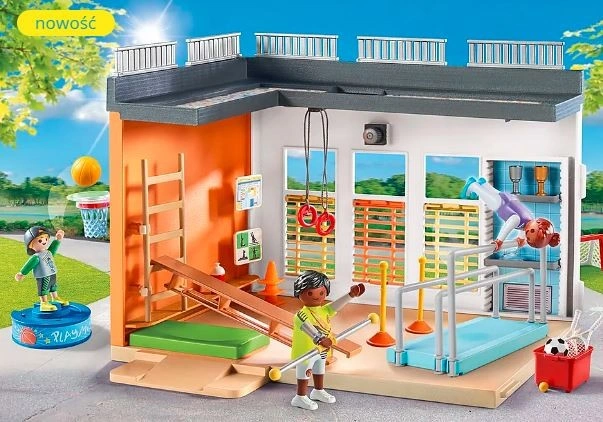 Playmobil Playmobil 71328 Přístavba tělocvičny