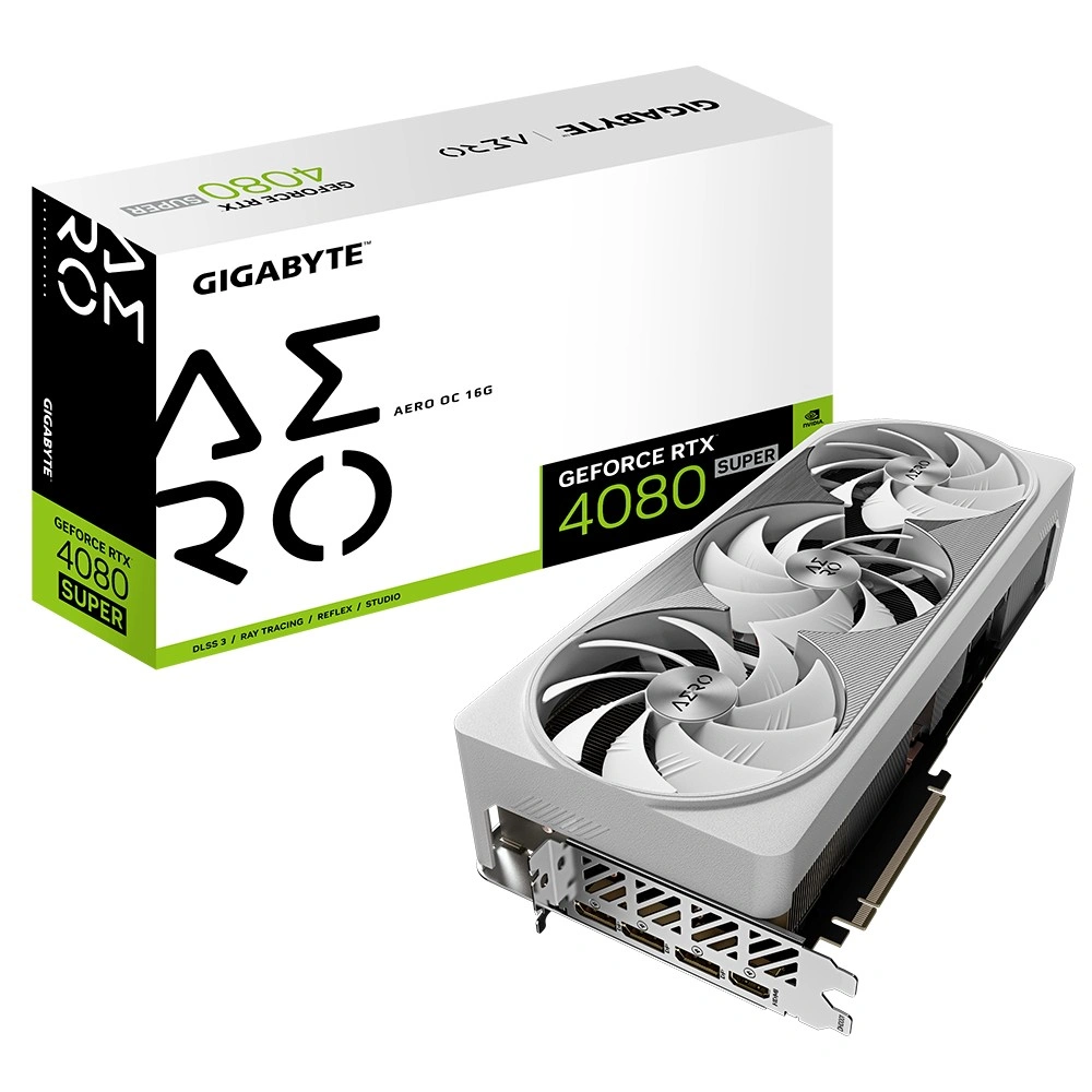 GIGABYTE GeForce RTX 4080 SUPER AERO OC 16G, 16GB GDDR6X