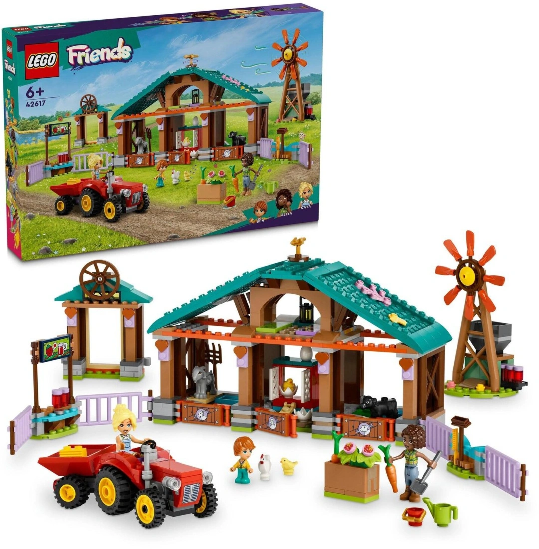 LEGO Friends 42617 Útulek pro zvířátka z farmy