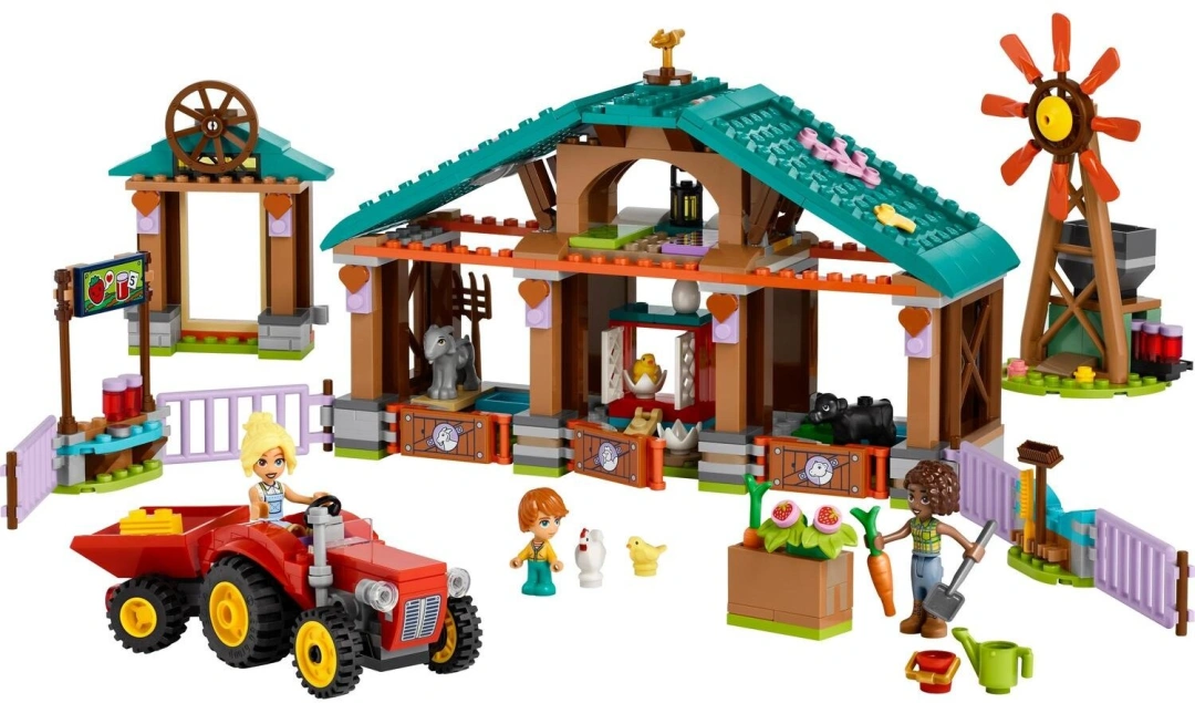 LEGO Friends 42617 Útulek pro zvířátka z farmy